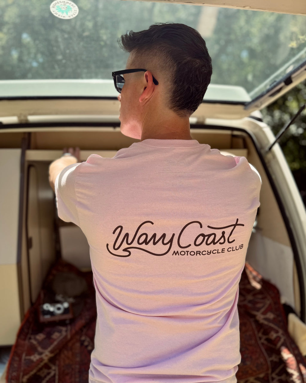 Script Tee Brown