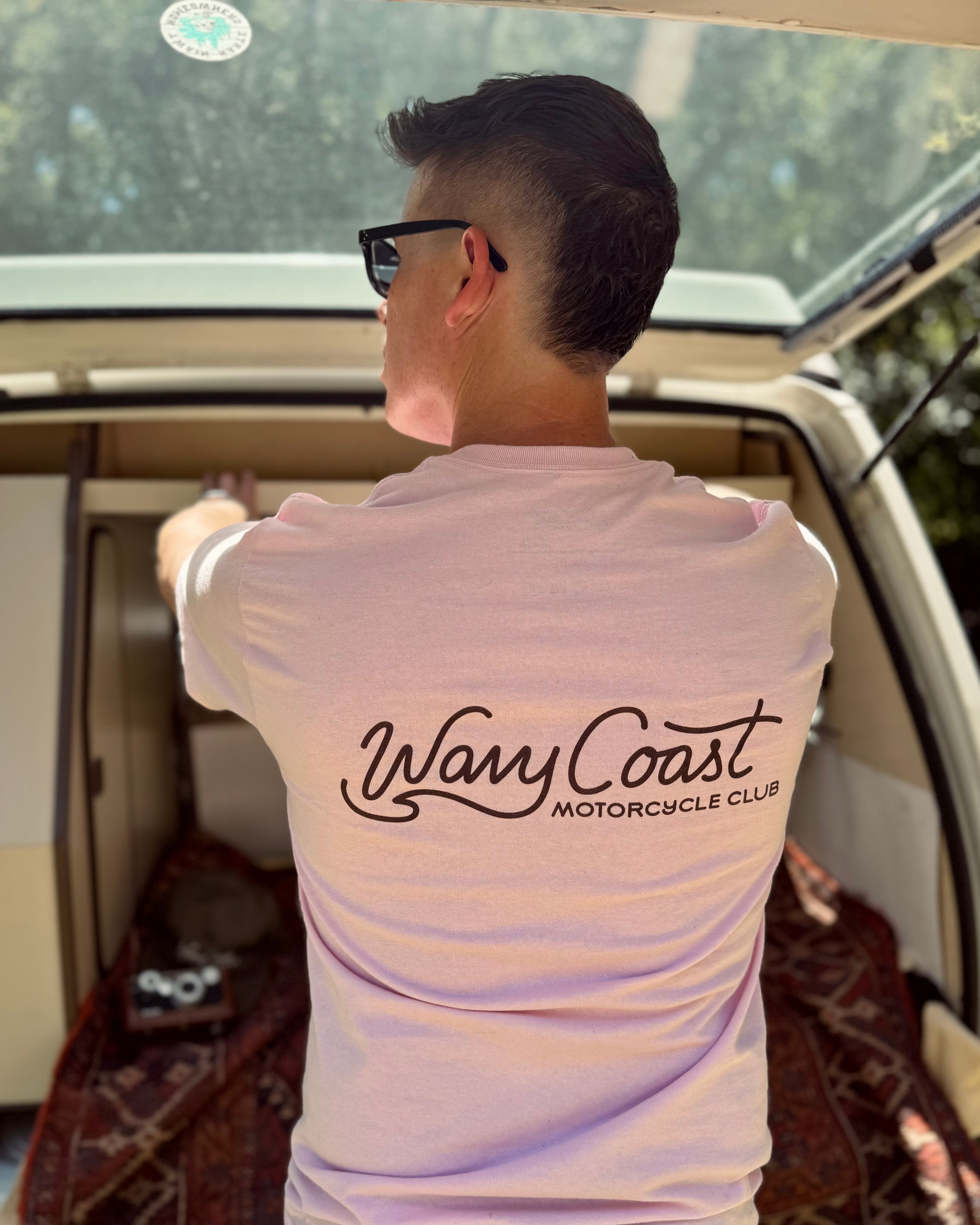 Script Tee Brown