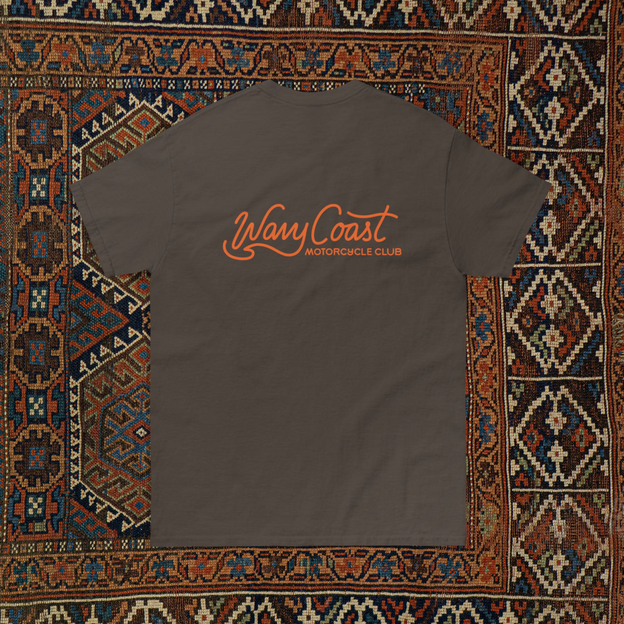 Script Tee Orange