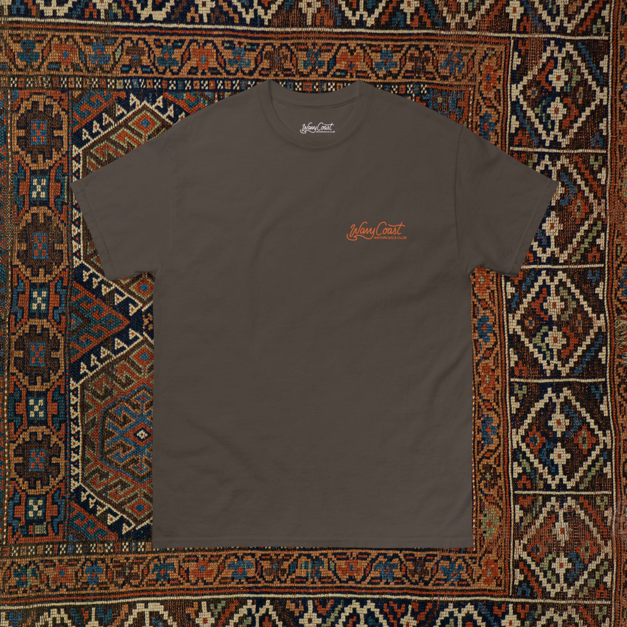 Script Tee Orange