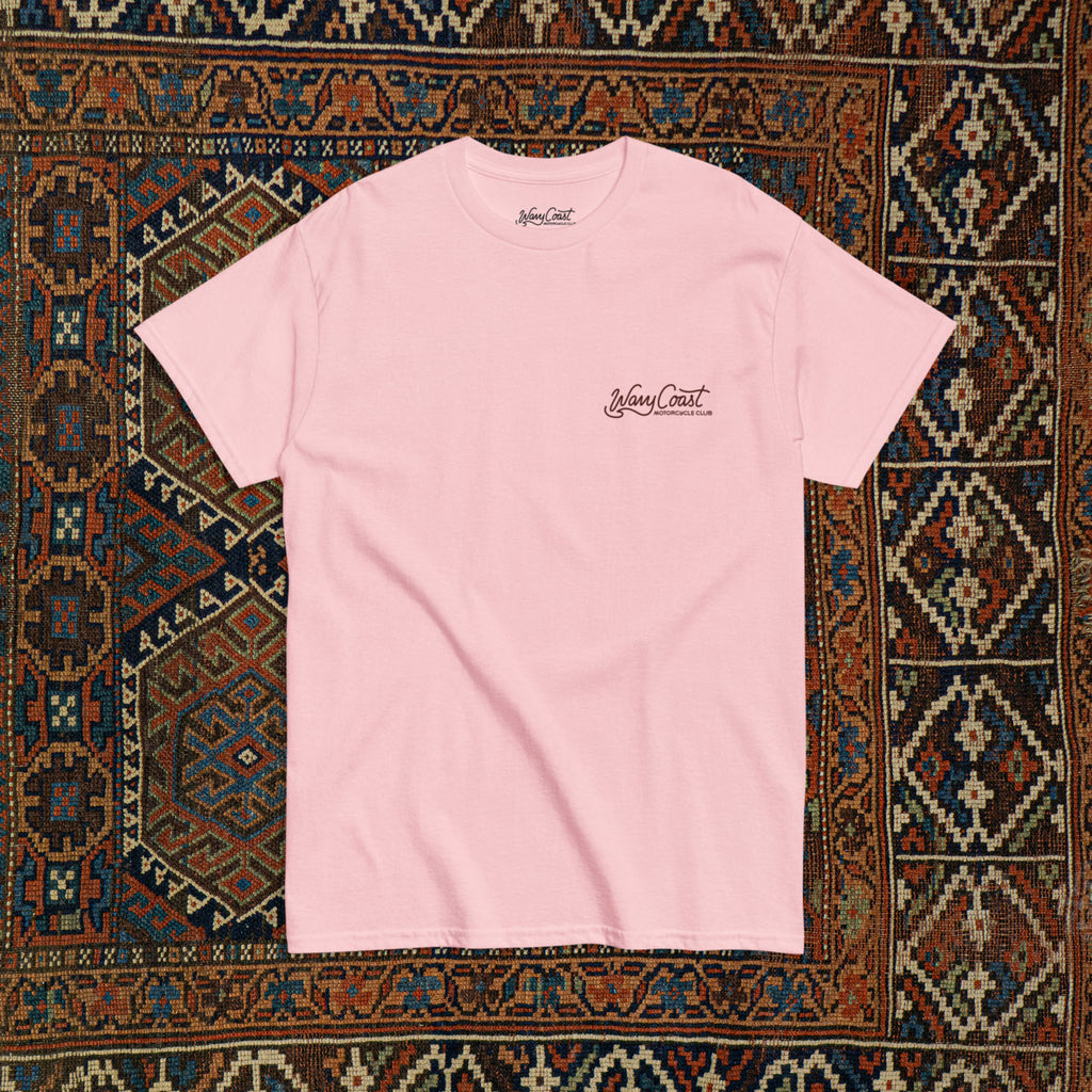 Script Tee Brown