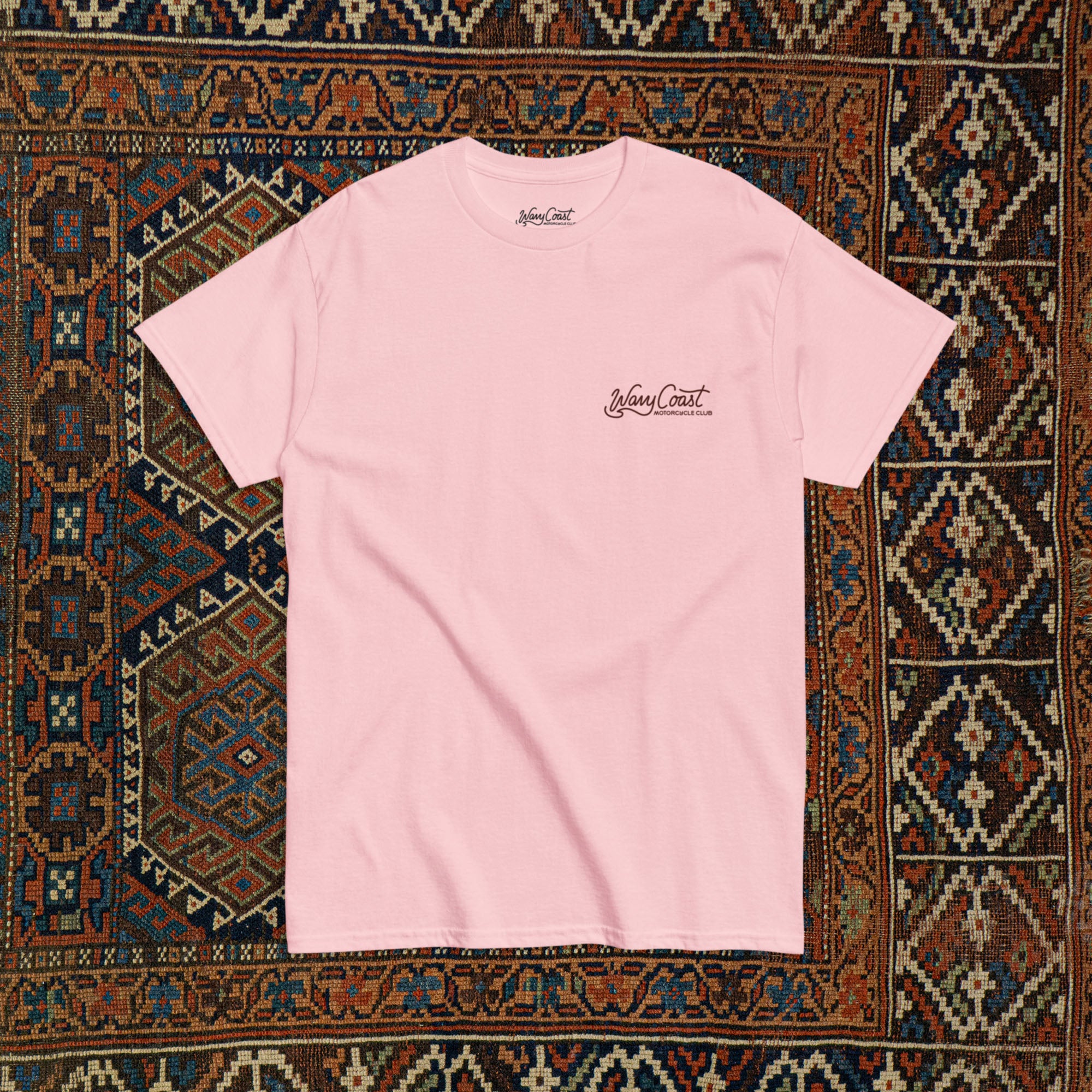 Script Tee Brown
